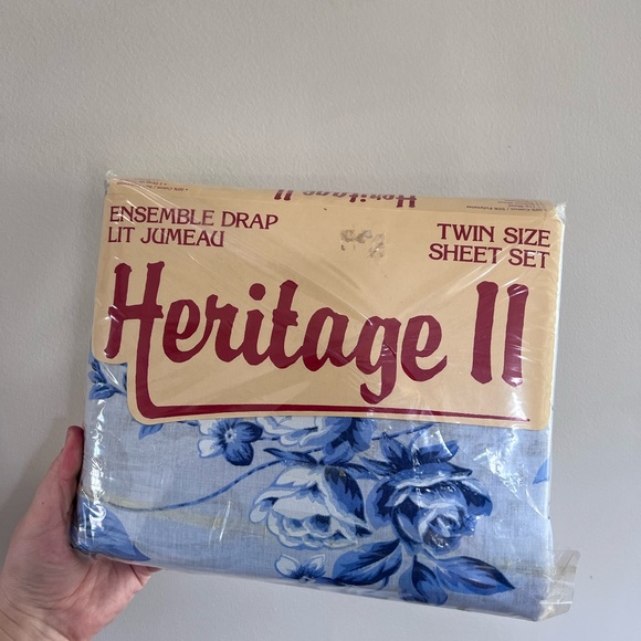 vintage twin bedsheet set brand new in packaging - Picture 6 of 7